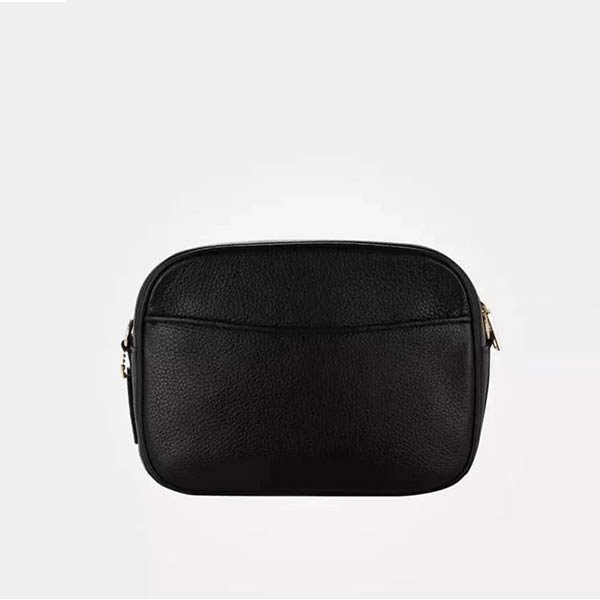 COACH 蔻馳 女士簡約拉鏈單肩斜挎包