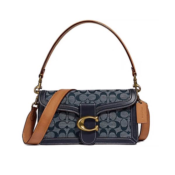COACH Tabby 26 中號 Chambray 錢布雷緹花酒神腋下包