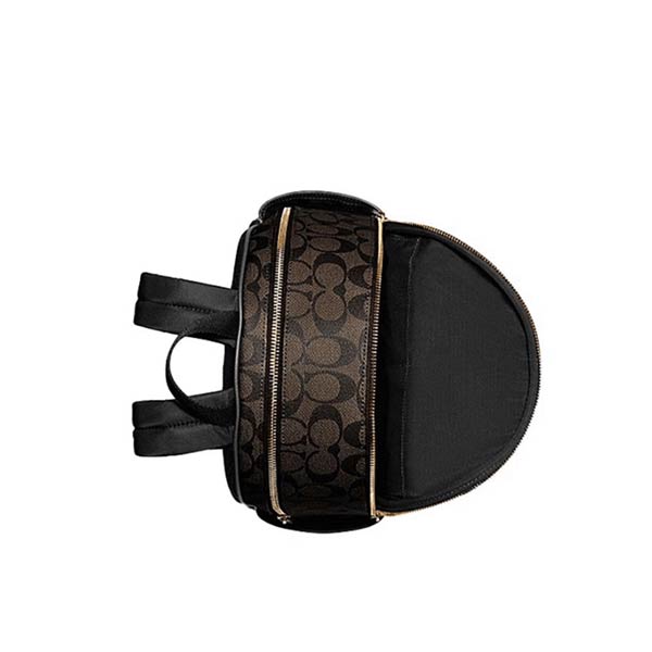 COACH Court 經典馬車LOGO前口袋雙肩包