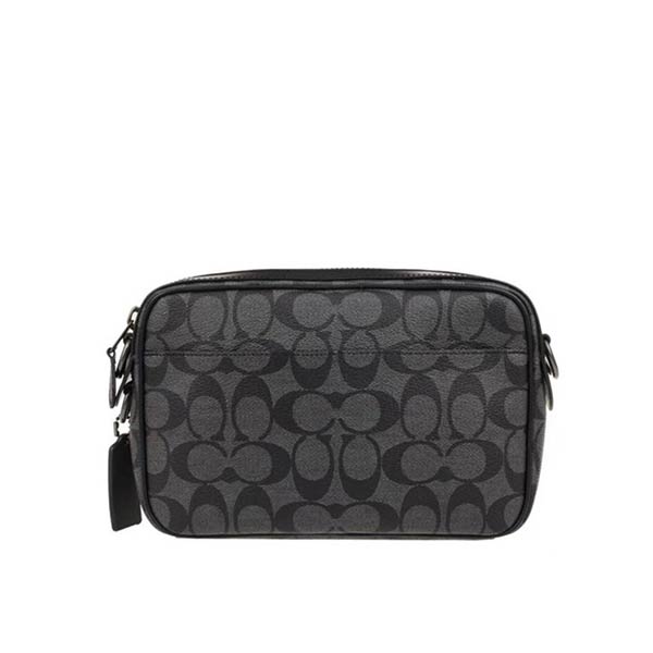 COACH 蔻馳 滿版C LOGO PVC 拼接相機包
