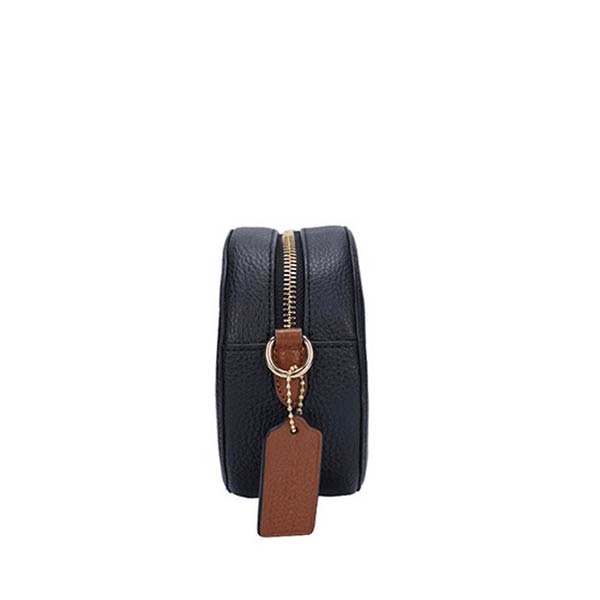 COACH 蔻馳 馬車壓印LOGO橢圓相機包