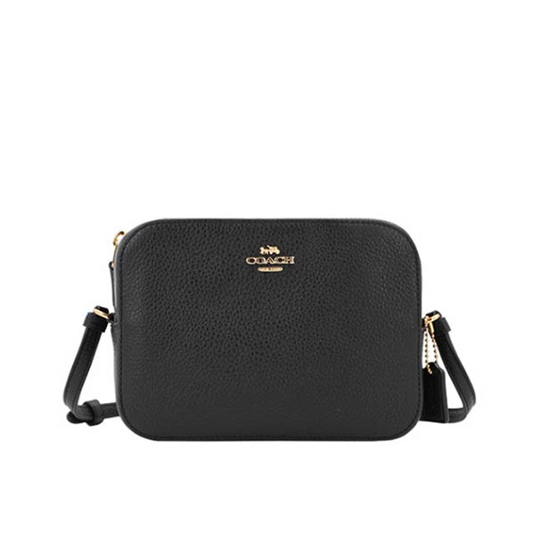 COACH 蔻馳 女士皮質單肩斜挎包
