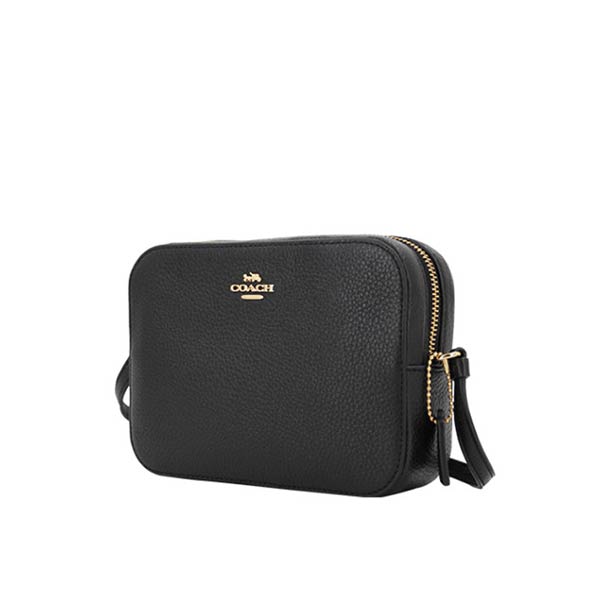 COACH 蔻馳 女士皮質單肩斜挎包