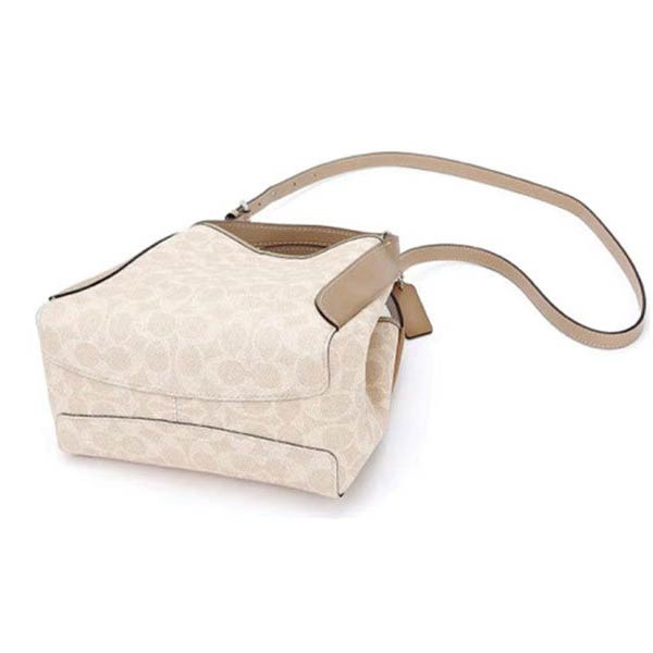 COACH Hadley Hobo 21小號 經典LOGO 女士手提包