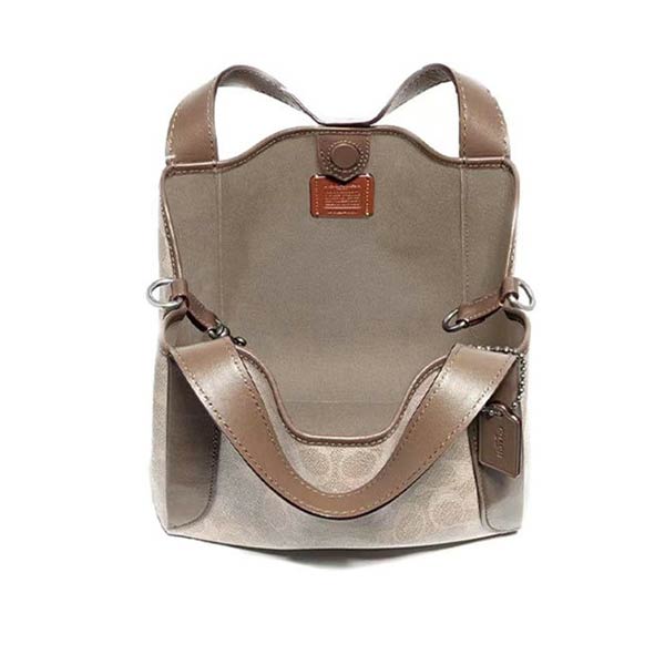 COACH Hadley Hobo 21小號 經典LOGO 女士手提包