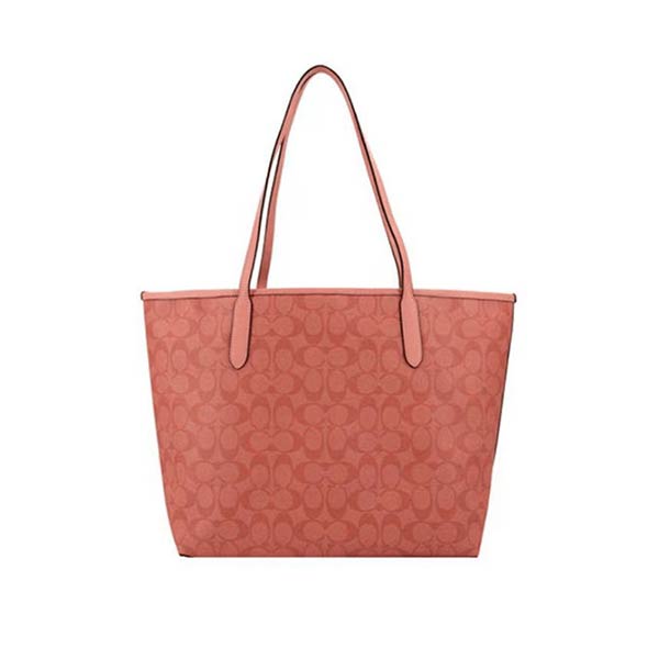 COACH City 經典老花LOGO 大容量托特包