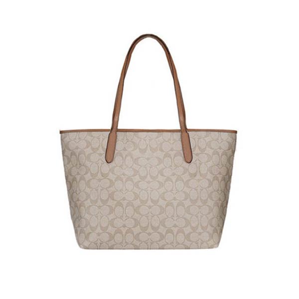 COACH City 經典老花LOGO 大容量托特包