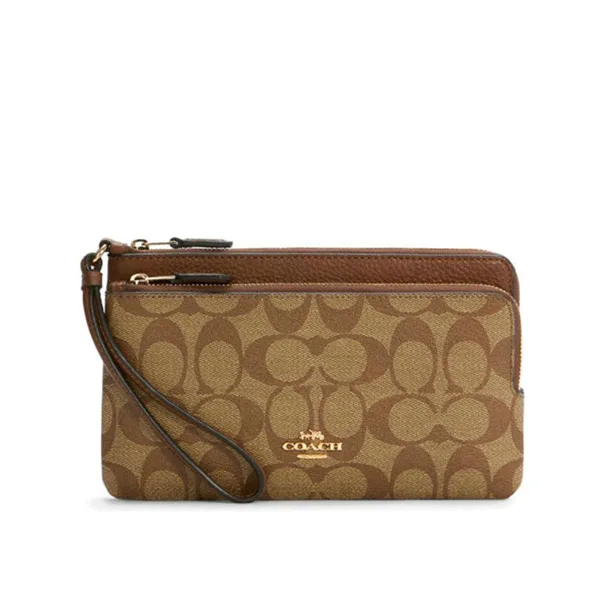 COACH Double Zip 雙拉鏈零錢包