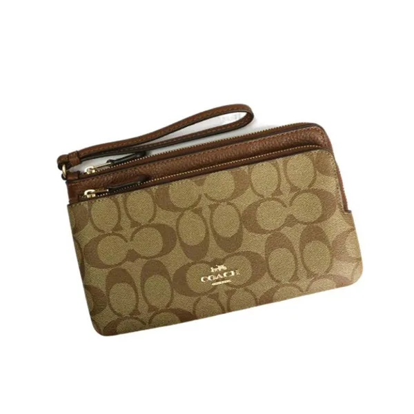 COACH Double Zip 雙拉鏈零錢包