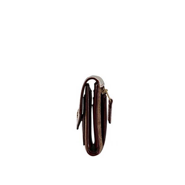COACH 蔻馳 馬車LOGO防刮皮革三折信封短夾