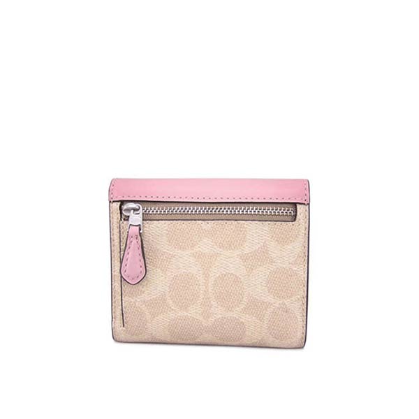COACH 蔻馳 馬車LOGO防刮皮革三折信封短夾